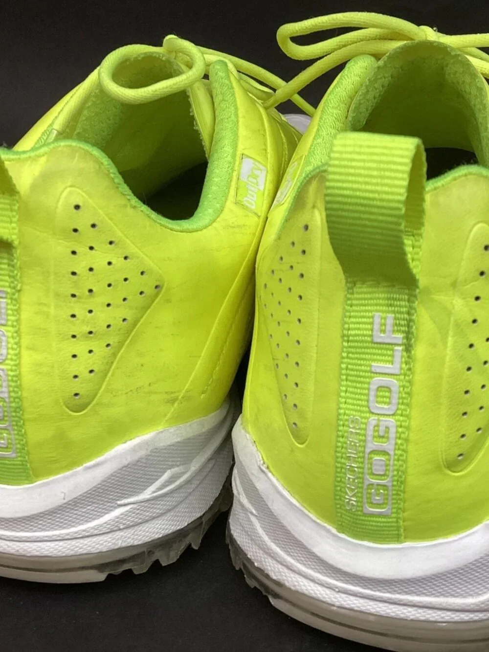 Skechers Go Golf Focus 2-Men's Sz 11-White/Green(WLM) Golf Shoes-No Spikes 54529